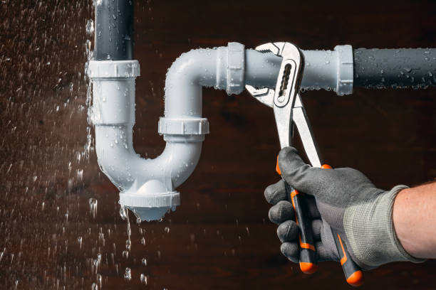 Professional Drain Cleaning technician working in Hamilton, NY